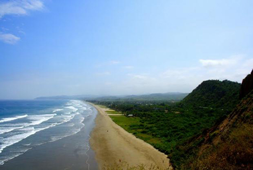 one of the best beaches in Ecuador, Playa Montanita