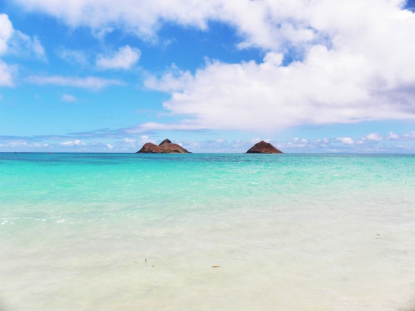 Lanikai Beach in Hawaii
