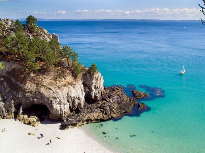 Plage de Morgat, Finistère