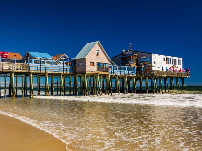 Old Orchard Beach, One of the Best Maine Beaches