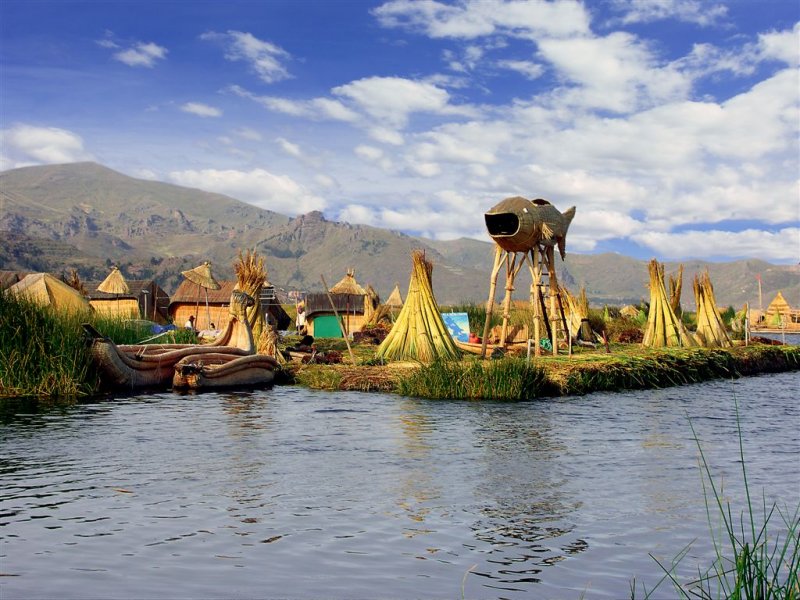 Uros Floating Islands of Lake Titicaca