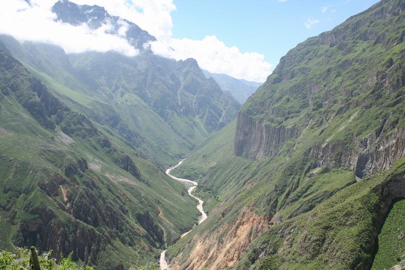 Colca Canyon in Peru