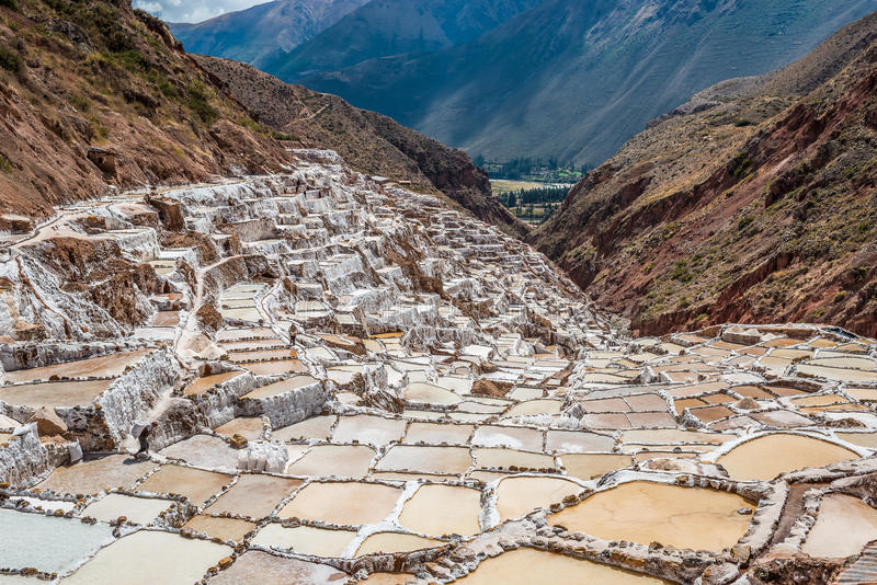 Maras Salt Mines in Peru