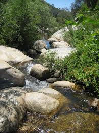 One of the hiking trails in San Diego near water, Cuyamaca Rancho