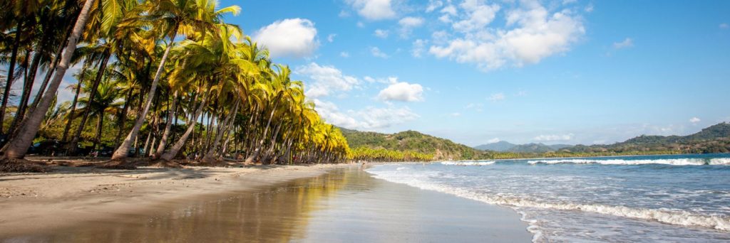 View of the Nicoya Peninsula in Costa Rica